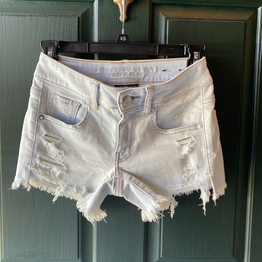 American eagle denim shorts